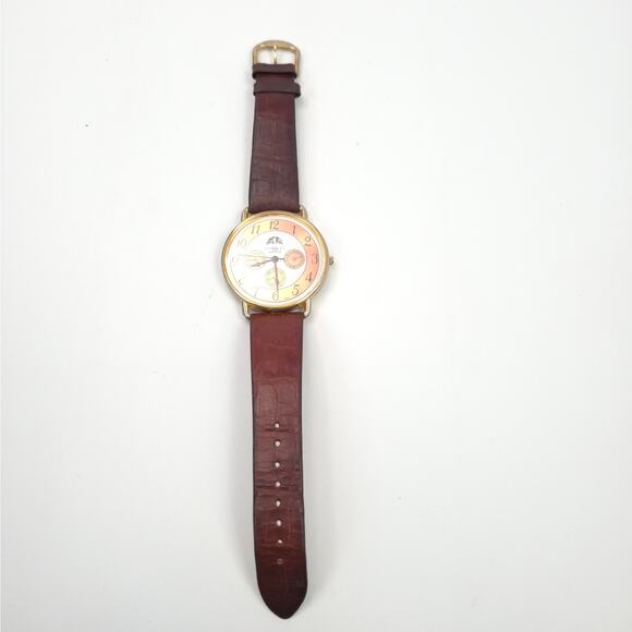 Vintage LA Express Quartz Watch Sun Moon Phase - Picture 1 of 6
